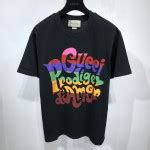 Gucci Black ' Prodige D'amour' Print T